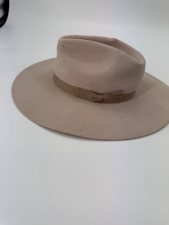 Charlie 1 Horse Highway Beige Wool Cowboy Hat Distressed Medium main image 4